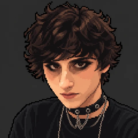 Avatar en pixel de Salvador