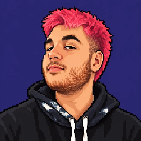 Avatar en pixel de Valentín