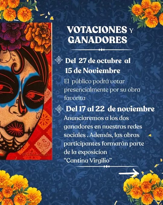Gráfica para redes: Concurso de catrinas