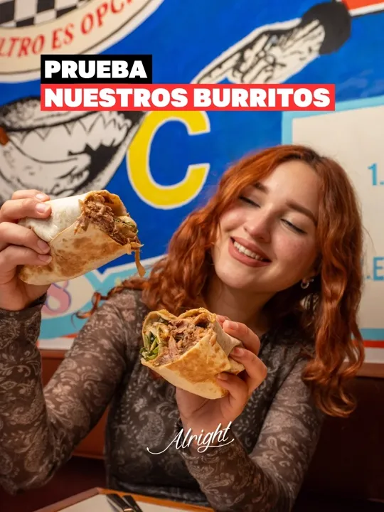 Gráfica para redes: Burritos de la casa